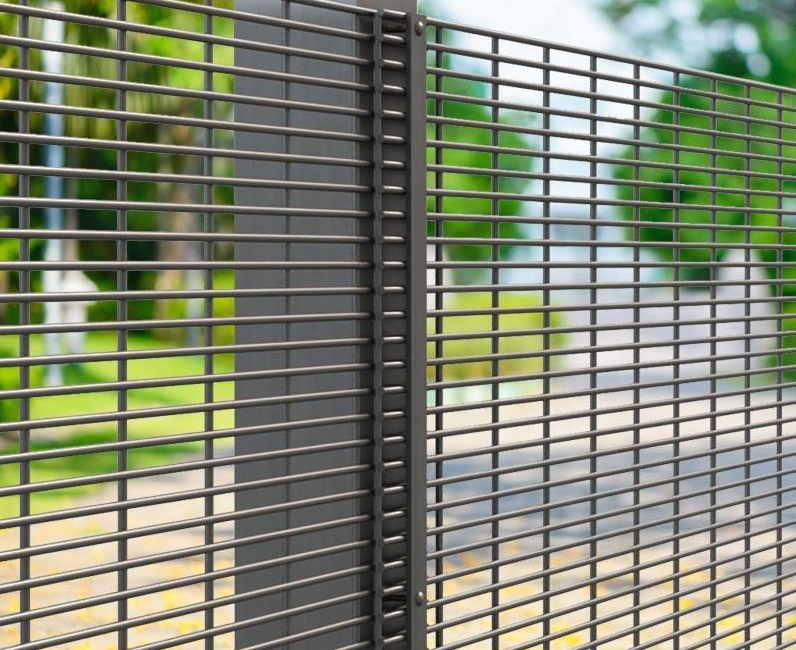 High Security Clear View Fence 358 Mesh Fence Curved Metal Steel Wire Fence Factory Price